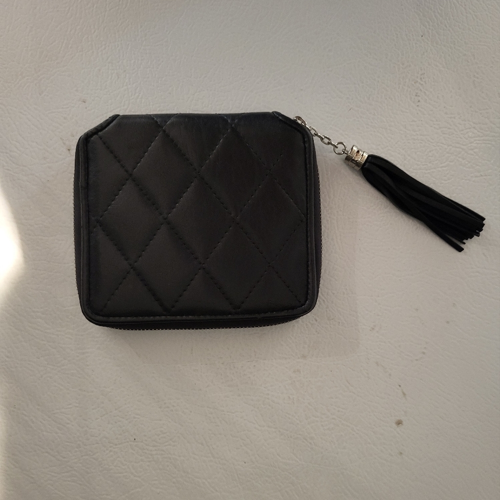 DANIER BLACK LEATHER WALLET